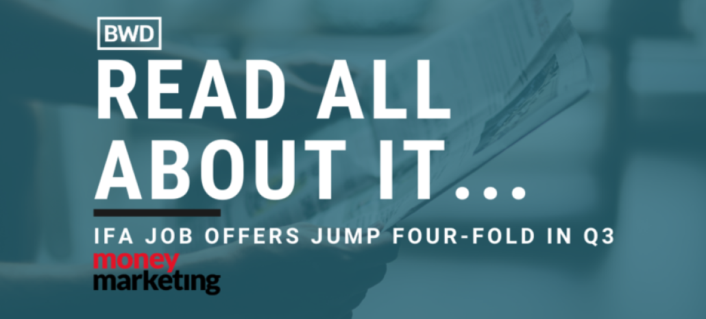 IFA Job Offers Jump Four-Fold in Q3 - Money Marketing